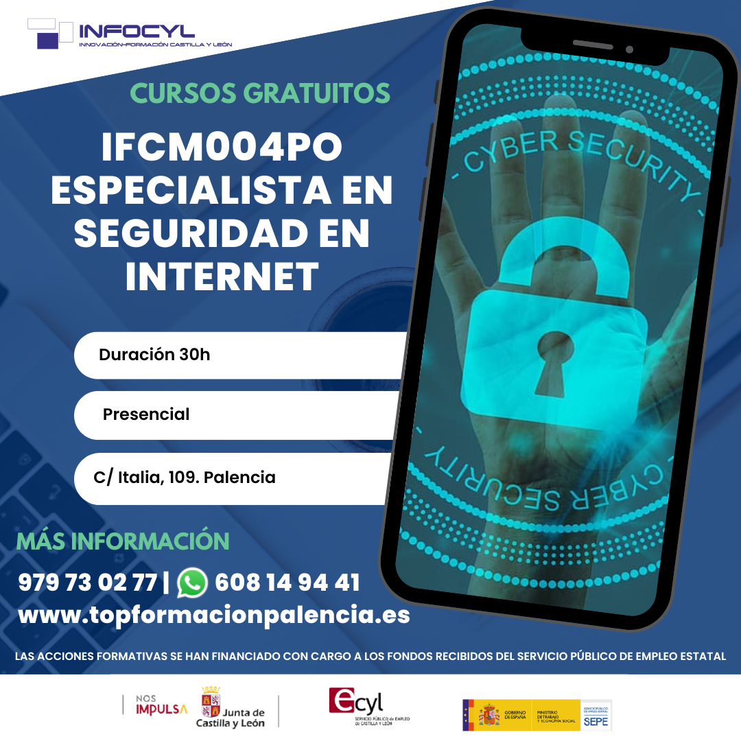 Especialista en seguridad en Internet