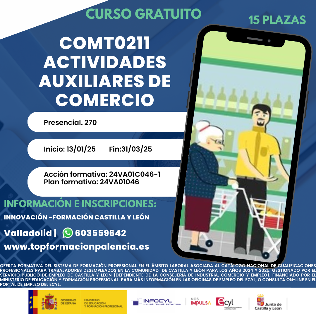 Actividades Auxiliares de Comercio (COMT0211)