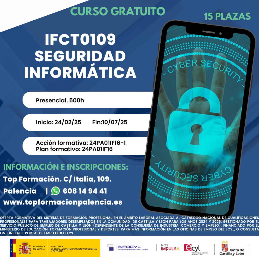 Seguridad Informática IFCT109
