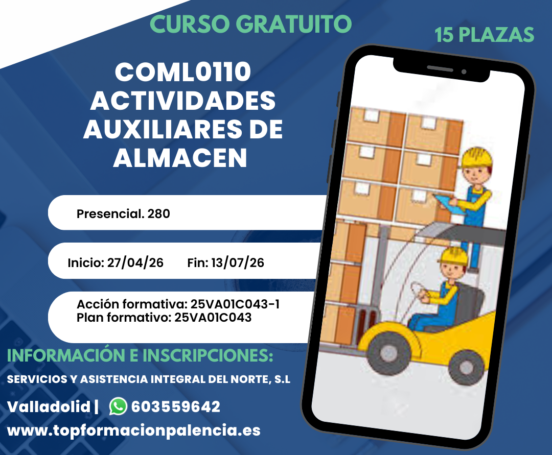 ACTIVIDADES AUXILIARES DE ALMACEN